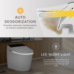 Vovo Bidet Toilet Auto Deodorization and LED Night Light – TCB-8100B