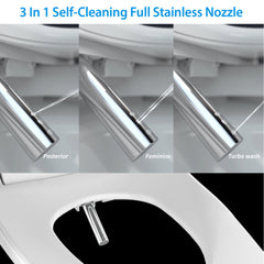 Vovo Bidet Toilet 3 In 1 Self Cleaning Full Stainless Nozzle – TCB-090S