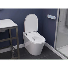 Anzzi ENVO Echo Smart Toilet Bidet Auto Open/Close/Flush, Heated Seat –TL-STFF950WH