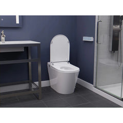 Anzzi ENVO Echo Smart Toilet Bidet Auto Open/Close/Flush, Heated Seat –TL-STFF950WH 